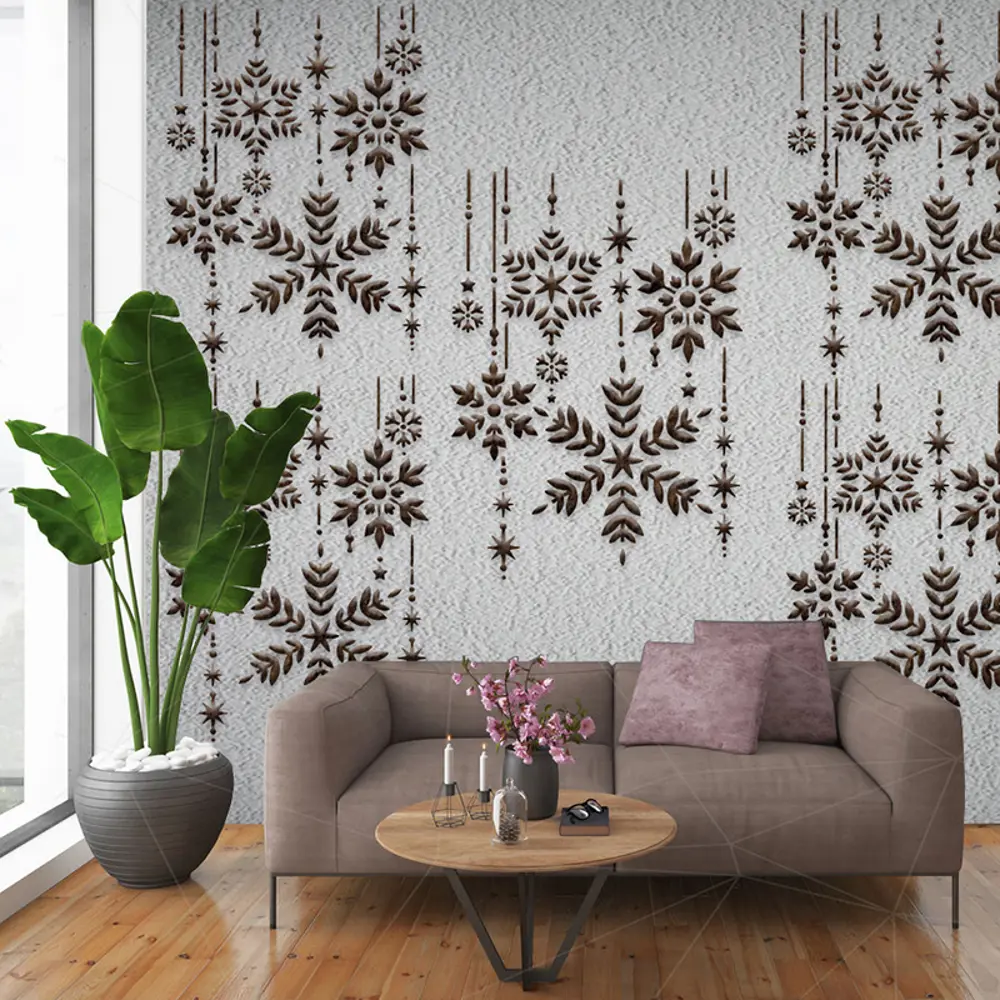 Фото 7 Трафарет Три кита Снежинки 50 x 40 для штукатурки и покраски многоразовый пластиковый Фото 7 Трафарет Три кита Снежинки 50 x 40 для штукатурки и покраски многоразовый пластиковый