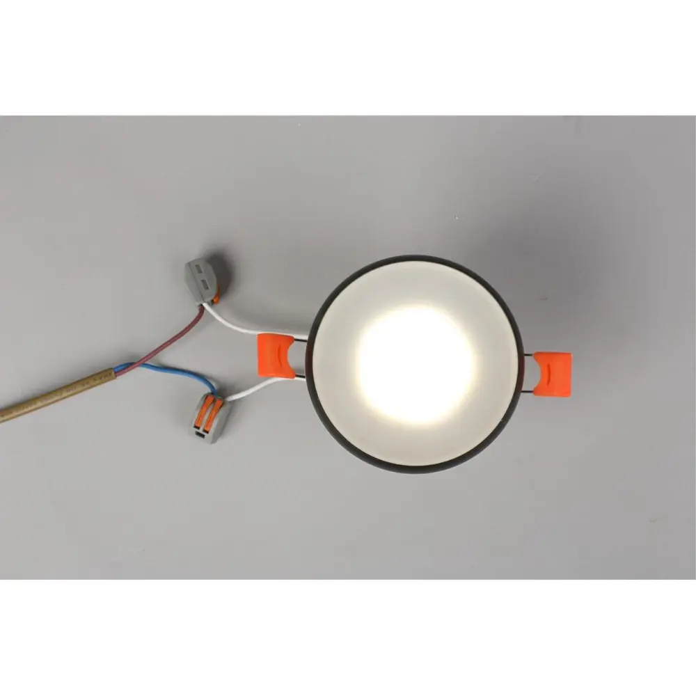 Фото 4 Светильник точечный встраиваемый светодиодный Omnilux Oml-110-918201 2 м² цвет черный