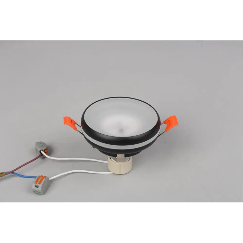 Фото 3 Светильник точечный встраиваемый светодиодный Omnilux Oml-110-918201 2 м² цвет черный