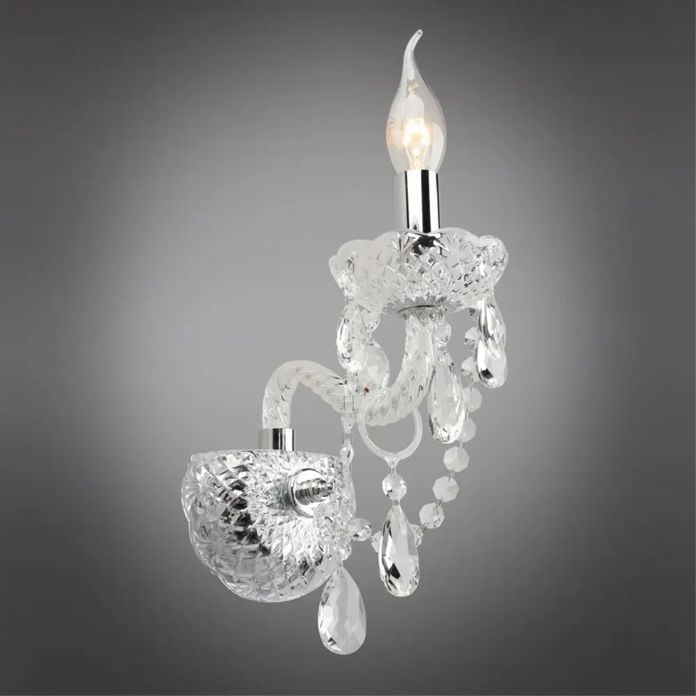 Фото 2 Настенный светильник Aployt Apl.110.10.557 цвет серый/серебристый Фото 2 Настенный светильник Aployt Apl.110.10.557 цвет серый/серебристый