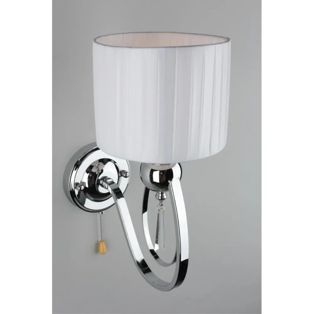 Фото 5 Настенный светильник Omnilux Oml-110-10836 цвет серый/серебристый