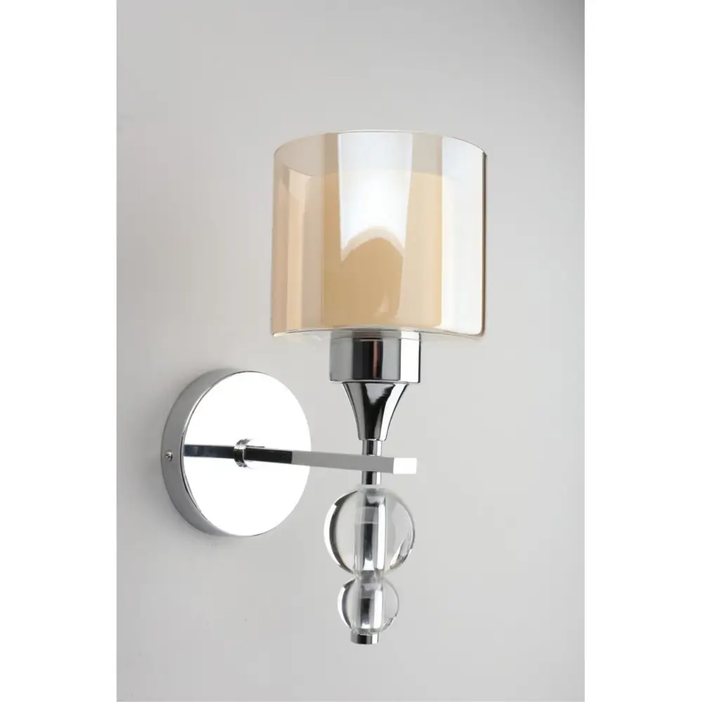 Фото 4 Настенный светильник Omnilux Oml-110-10807 цвет серый/серебристый