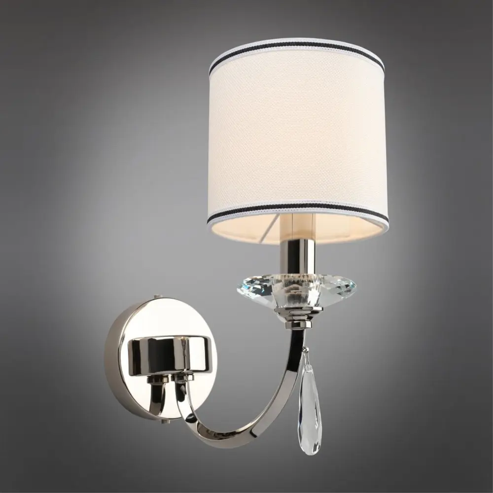 Фото 2 Настенный светильник Aployt Apl.110.10.507 цвет серый/серебристый Фото 2 Настенный светильник Aployt Apl.110.10.507 цвет серый/серебристый