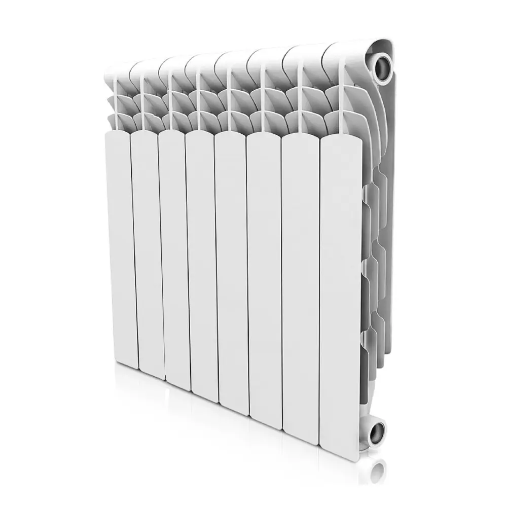 Фото Радиатор Royal Thermo Revolution Bimetall 500 8 секций нижнее подключение биметалл цвет белый Фото Радиатор Royal Thermo Revolution Bimetall 500 8 секций нижнее подключение биметалл цвет белый