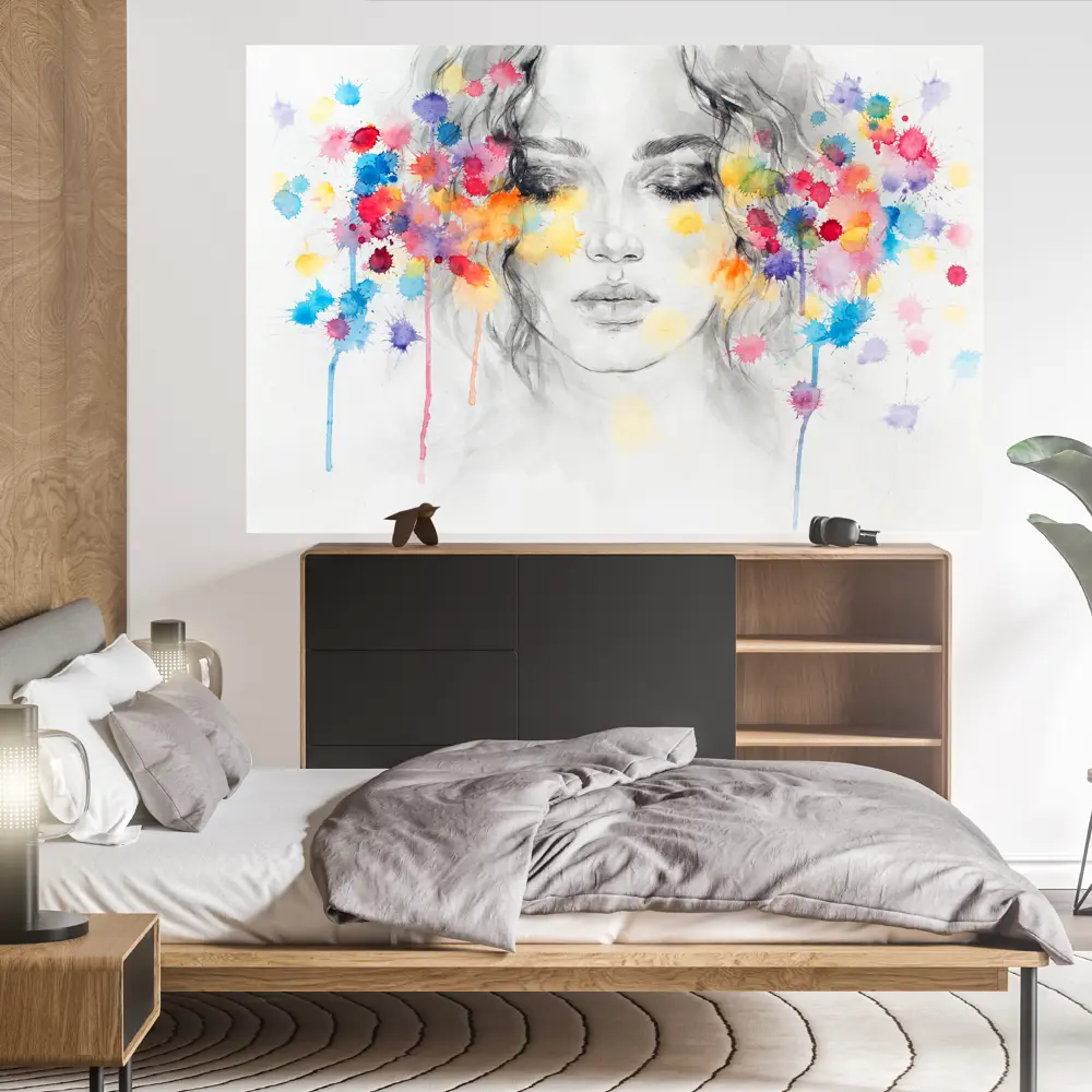 Фото 3 Фотообои бумажные Postermarket 180x119 см Девушка в мечтах WM-198