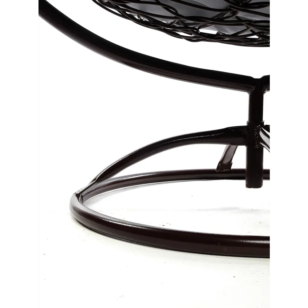 Фото 3 Кресло садовое M-group 11100209 Круг 106 см x 69 см x 139 см искусственный ротанг коричневый