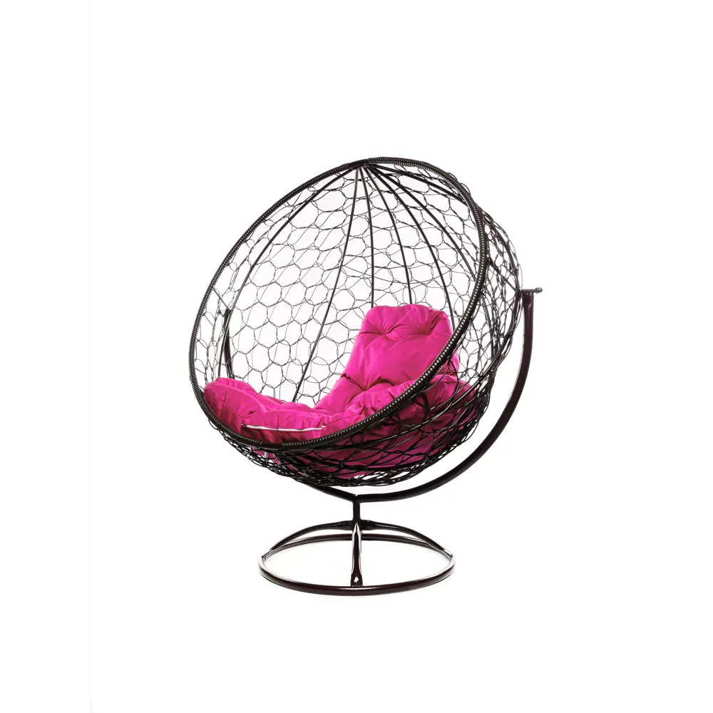 Фото Кресло садовое M-group 11100208 Круг 106 см x 69 см x 139 см искусственный ротанг коричневый