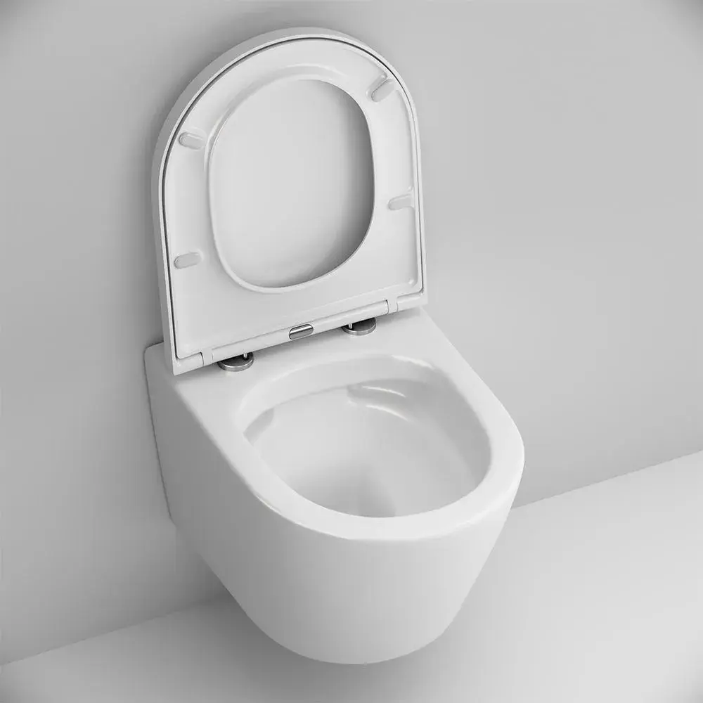 Фото 4 Инсталляция с подвесным унитазом AM.PM Suit FlashClean IS77131.751701, механическая кнопка Jump L матовый хром, безободковый, сиденье с микролифтом Фото 4 Инсталляция с подвесным унитазом AM.PM Suit FlashClean IS77131.751701, механическая кнопка Jump L матовый хром, безободковый, сиденье с микролифтом