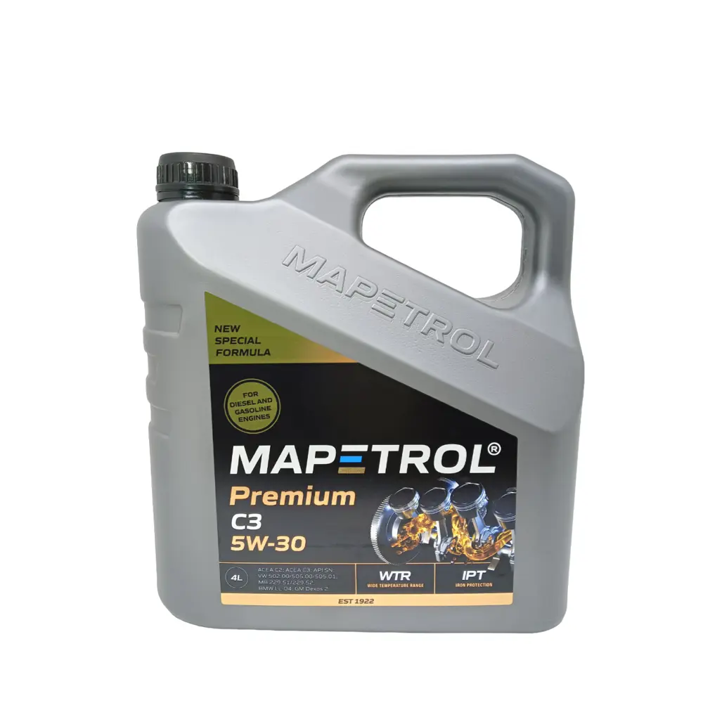 Фото Масло моторное Mapetrol Premium C3 5W-30 4л Фото Масло моторное Mapetrol Premium C3 5W-30 4л