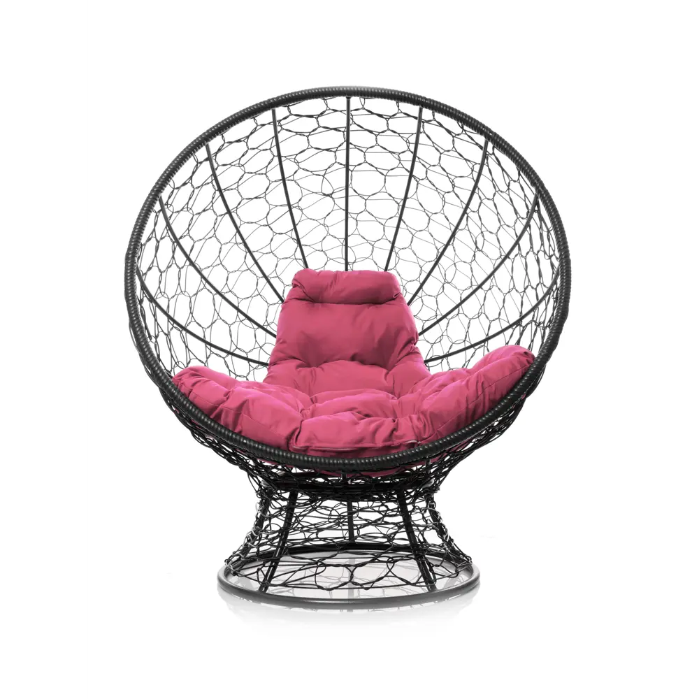 Фото 2 Кресло садовое M-group 11590408 Кокос 110 см x 90 см x 132 см искусственный ротанг черный Фото 2 Кресло садовое M-group 11590408 Кокос 110 см x 90 см x 132 см искусственный ротанг черный