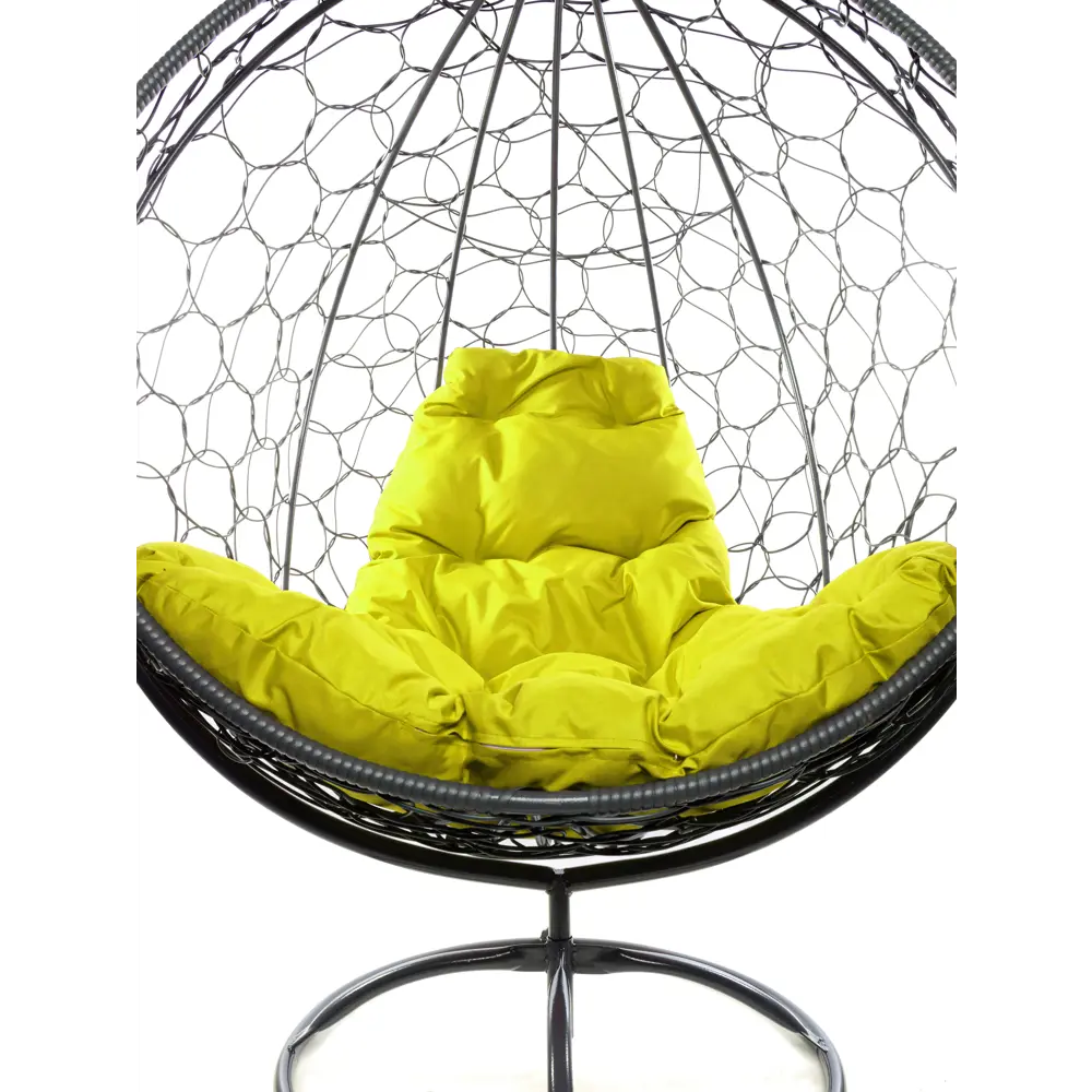 Фото 2 Кресло садовое M-group 11100311 Круг 106 см x 69 см x 139 см искусственный ротанг серый/серебристый Фото 2 Кресло садовое M-group 11100311 Круг 106 см x 69 см x 139 см искусственный ротанг серый/серебристый