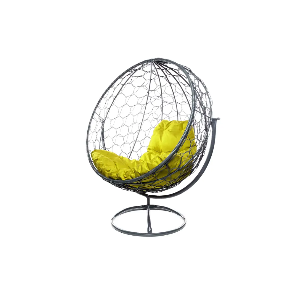 Фото Кресло садовое M-group 11100311 Круг 106 см x 69 см x 139 см искусственный ротанг серый/серебристый Фото Кресло садовое M-group 11100311 Круг 106 см x 69 см x 139 см искусственный ротанг серый/серебристый