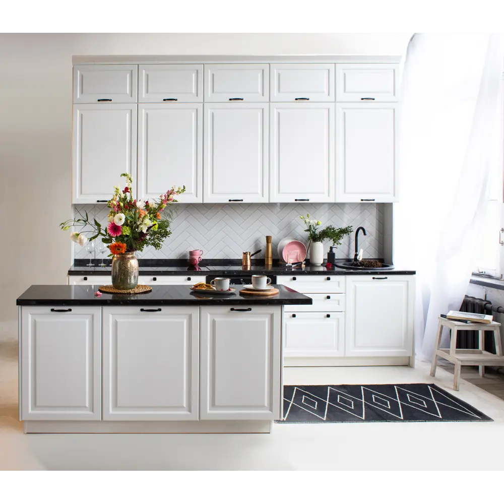 Фото Напольный шкаф Сурская мебель Blanco 60x81.6x47.8 см 2 ящика ЛДСП цвет белый Фото Напольный шкаф Сурская мебель Blanco 60x81.6x47.8 см 2 ящика ЛДСП цвет белый