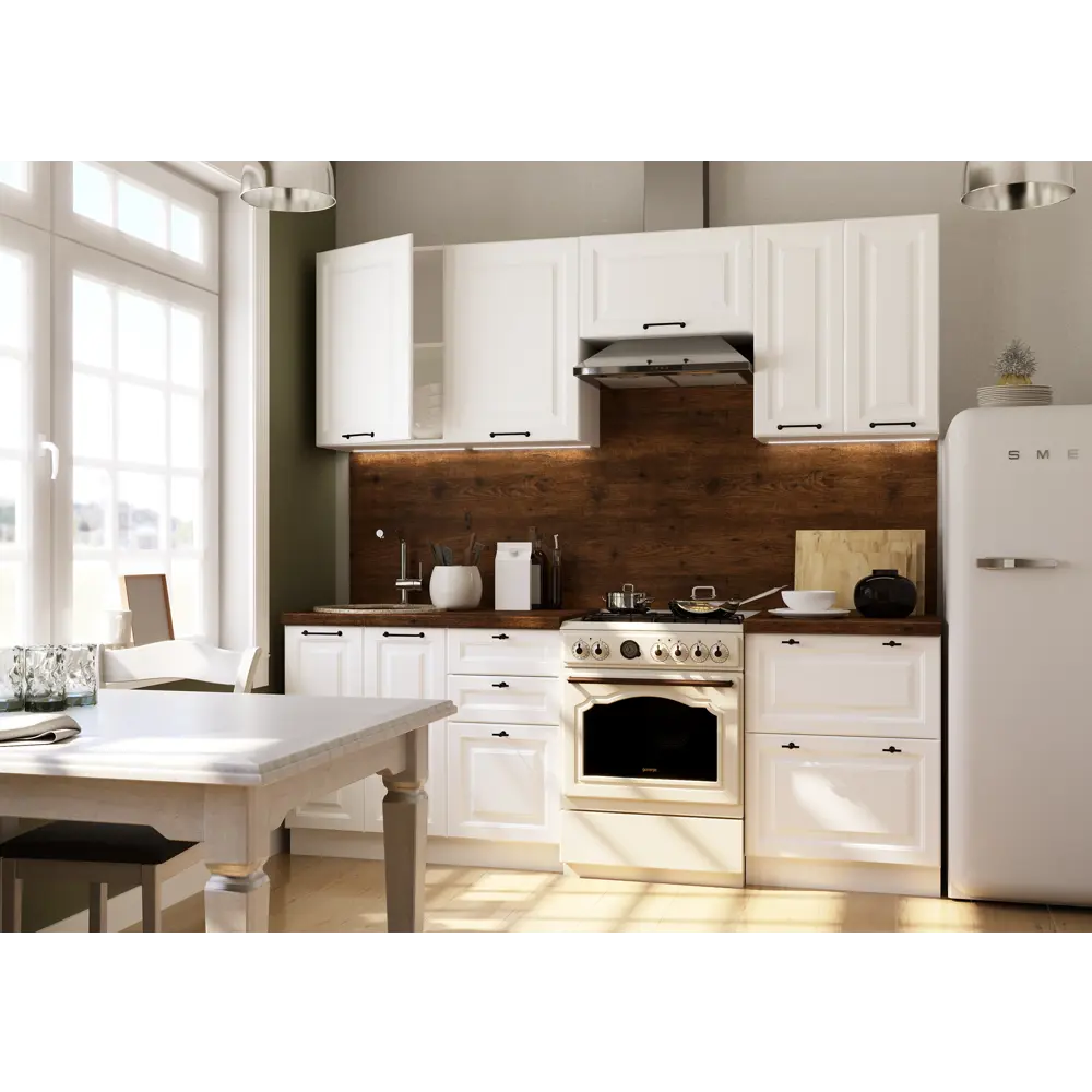 Фото 2 Напольный шкаф Сурская мебель Blanco 50x81.6x47.8 см 2 ящика ЛДСП цвет белый Фото 2 Напольный шкаф Сурская мебель Blanco 50x81.6x47.8 см 2 ящика ЛДСП цвет белый