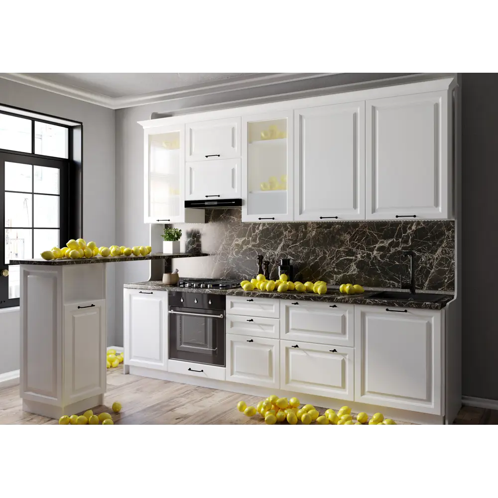 Фото 3 Напольный шкаф Сурская мебель Blanco 45x81.6x47.8 см ЛДСП цвет белый Фото 3 Напольный шкаф Сурская мебель Blanco 45x81.6x47.8 см ЛДСП цвет белый