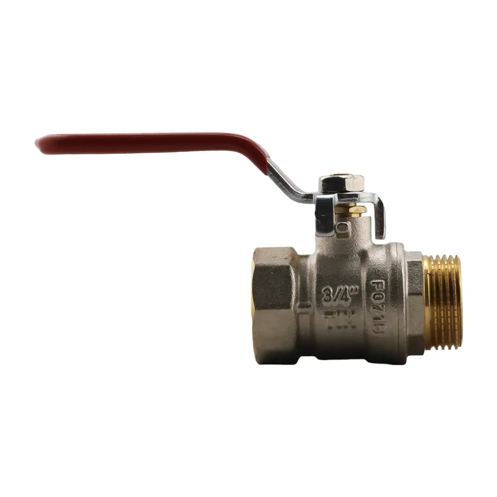 Фото 3 Кран шаровой Tim Standard 3/4" внутренняя-наружная резьба Фото 3 Кран шаровой Tim Standard 3/4" внутренняя-наружная резьба