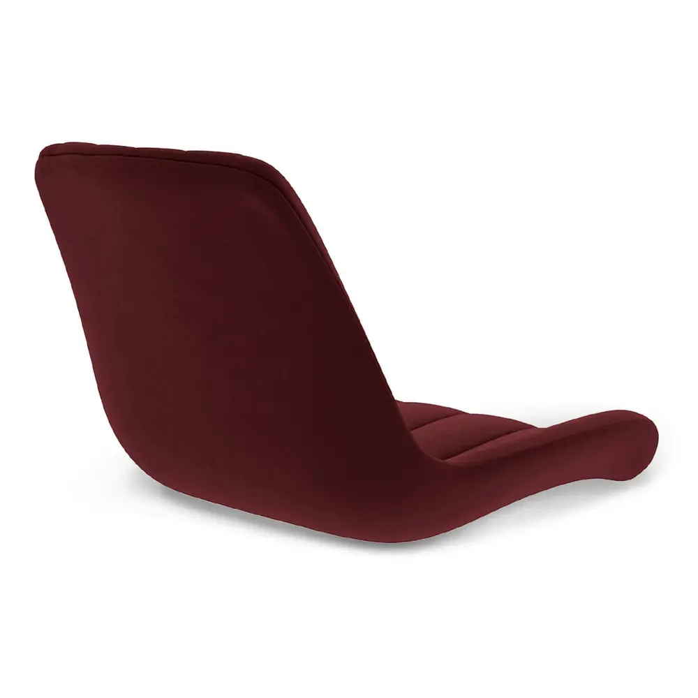 Фото 3 Стул Sheffilton Sht-st37/s37 81x58x54 см велюр цвет бордовый Фото 3 Стул Sheffilton Sht-st37/s37 81x58x54 см велюр цвет бордовый