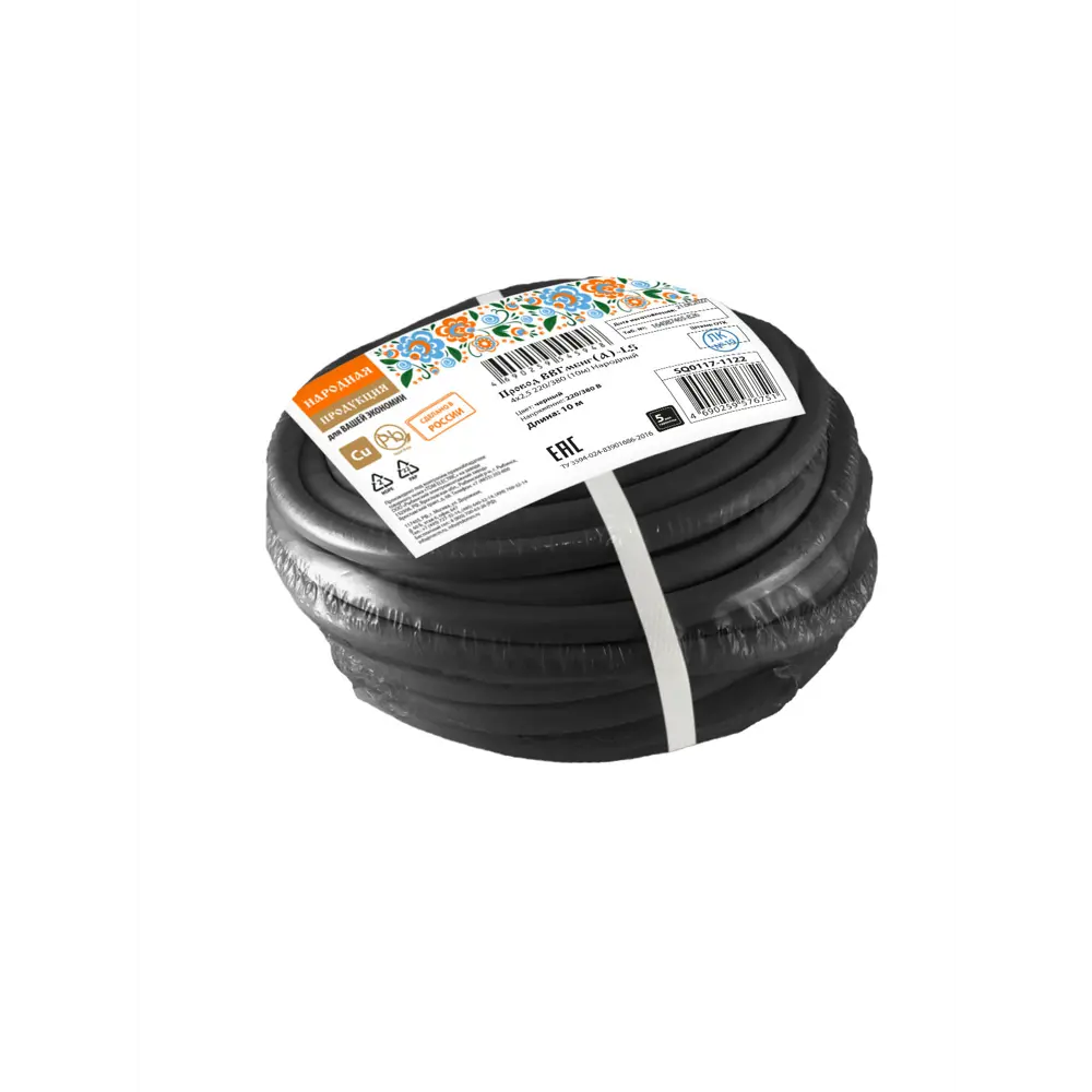 Фото 3 Провод Tdm electric Народный ВВГмбнг(А)-LS 4х2.5 10 м Фото 3 Провод Tdm electric Народный ВВГмбнг(А)-LS 4х2.5 10 м