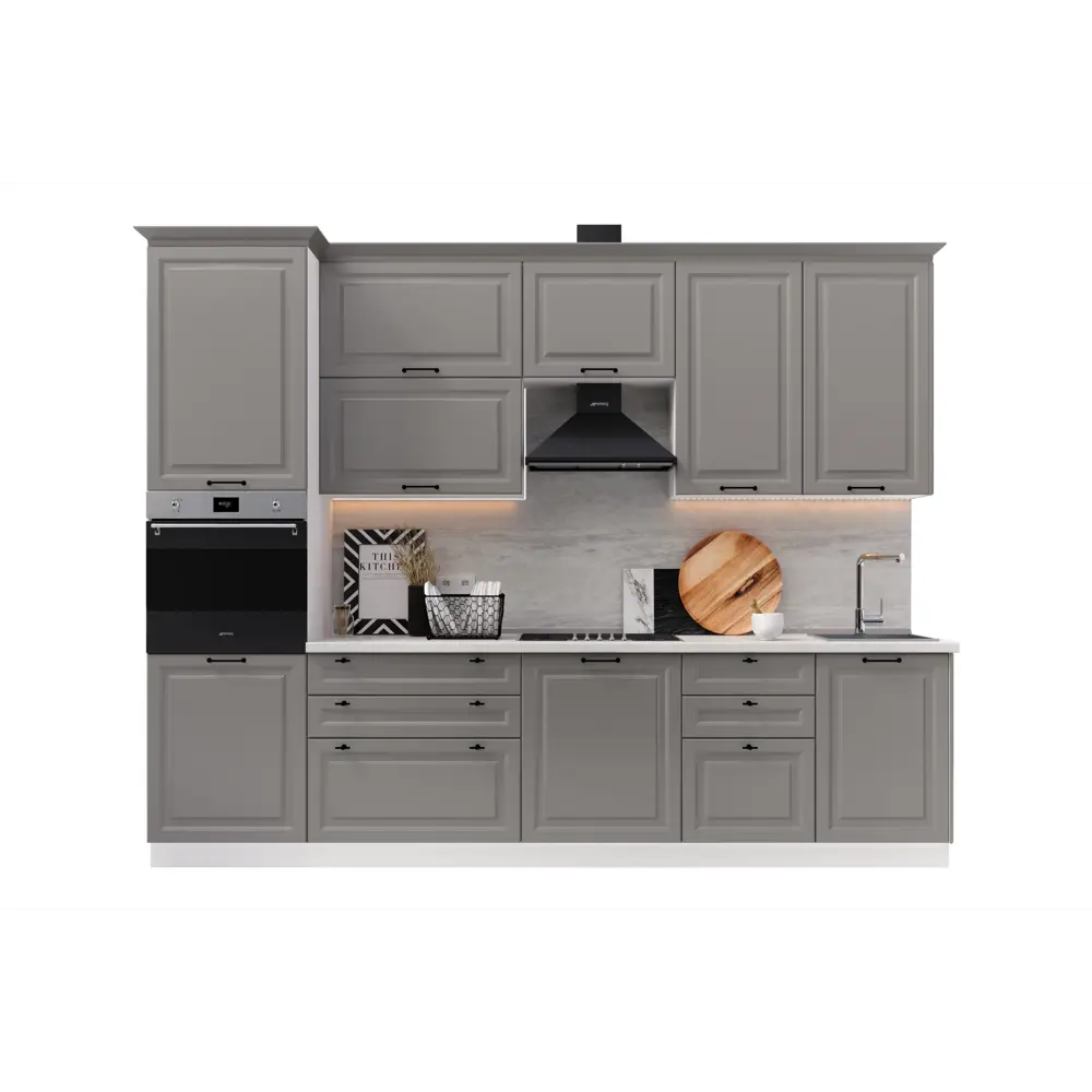 Фото 5 Навесной шкаф торцевой Сурская мебель Magnum 30x92x31.8 см ЛДСП цвет магнум Фото 5 Навесной шкаф торцевой Сурская мебель Magnum 30x92x31.8 см ЛДСП цвет магнум