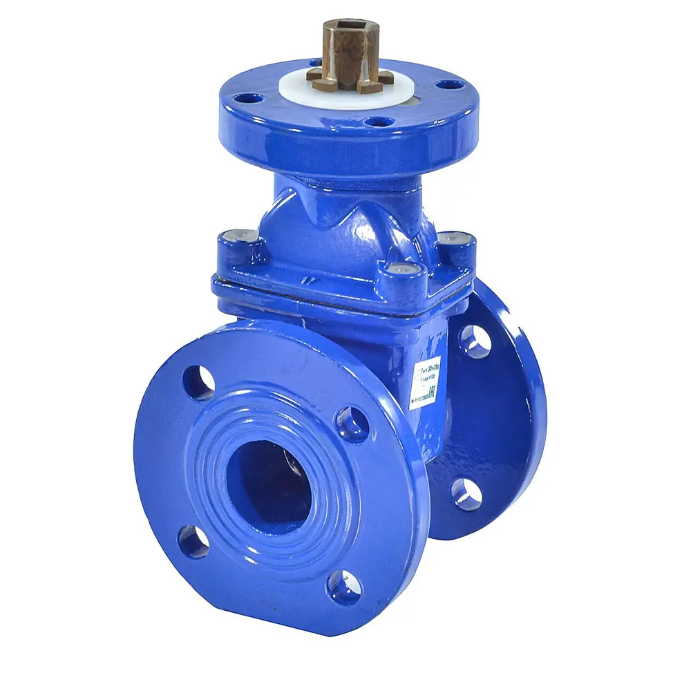 Фото Задвижка клиновая Китай Ду150 Ру16 6" фланцевая с невыдвижным штоком под привод D040-05574 Фото Задвижка клиновая Китай Ду150 Ру16 6" фланцевая с невыдвижным штоком под привод D040-05574