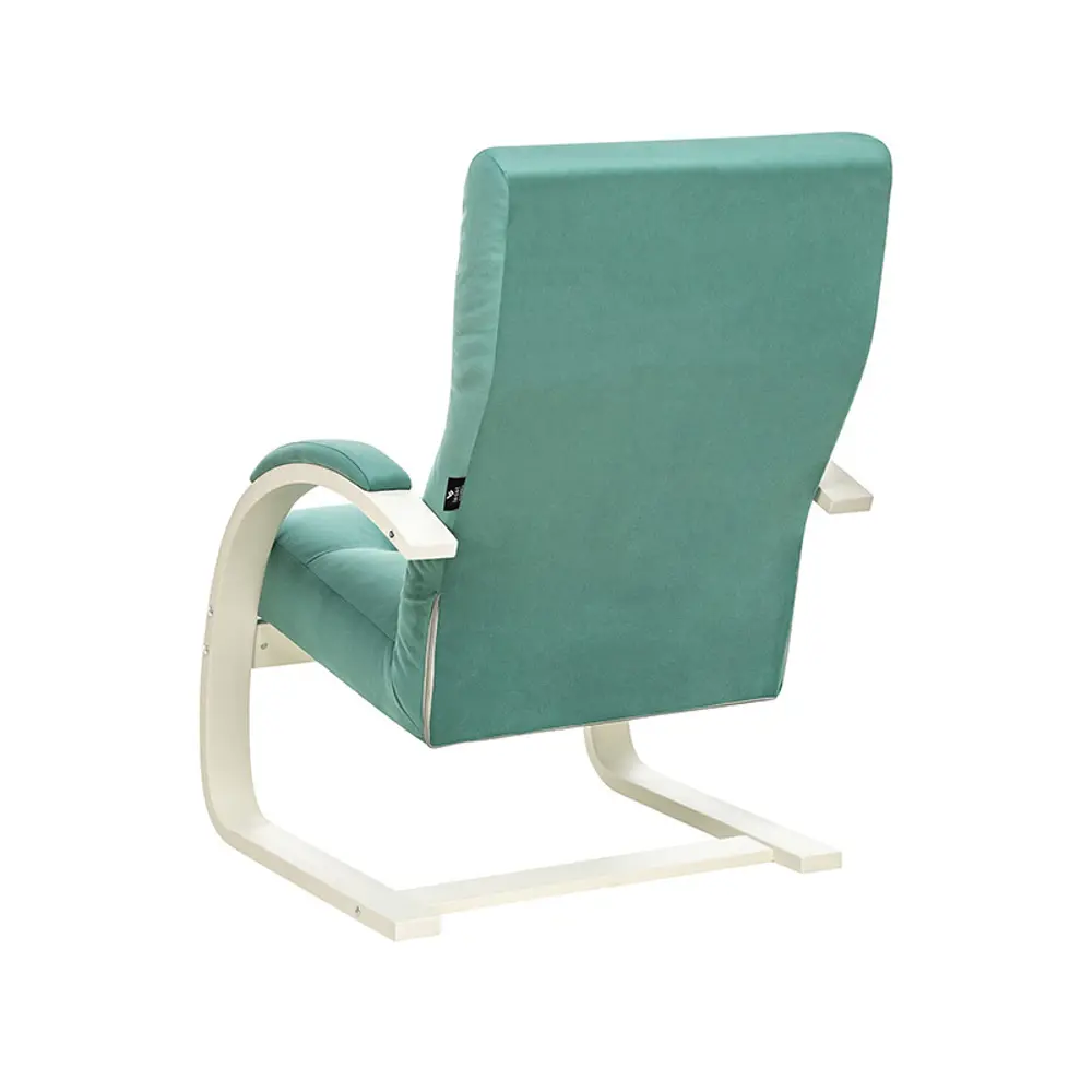 Фото 4 Кресло Leset Монэ 68.5x100x80 см велюр цвет мятный/слоновая кость Фото 4 Кресло Leset Монэ 68.5x100x80 см велюр цвет мятный/слоновая кость