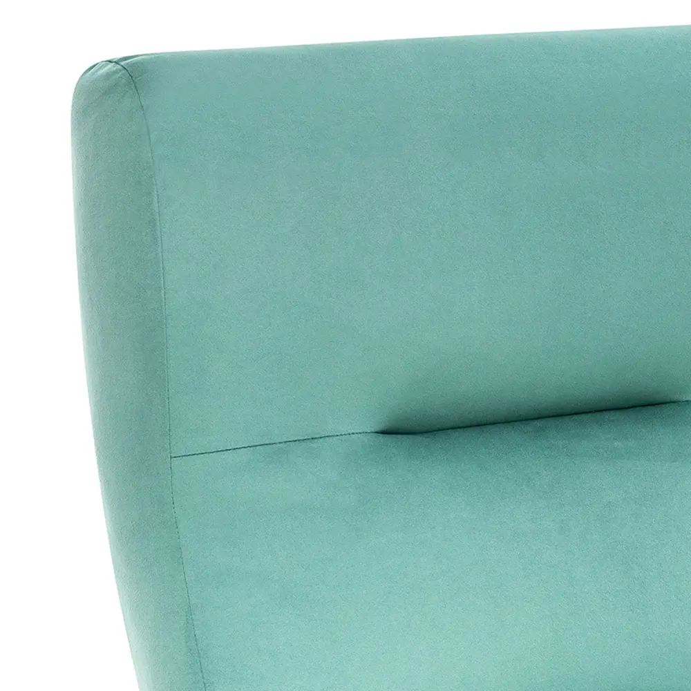 Фото 5 Кресло Leset Монэ 68.5x100x80 см велюр цвет мятный/слоновая кость