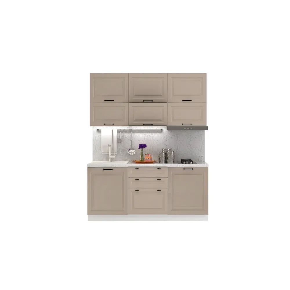 Фото 3 Напольный шкаф Сурская мебель Omnia 30x81.6x47.8 см 3 ящика ЛДСП цвет коричневый Фото 3 Напольный шкаф Сурская мебель Omnia 30x81.6x47.8 см 3 ящика ЛДСП цвет коричневый