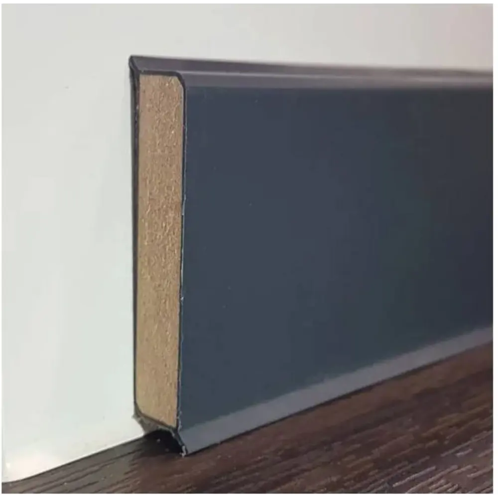 Фото Плинтус напольный Dollken Cubu flex life Антрацит 60x11x2500 мм 8 шт. Фото Плинтус напольный Dollken Cubu flex life Антрацит 60x11x2500 мм 8 шт.