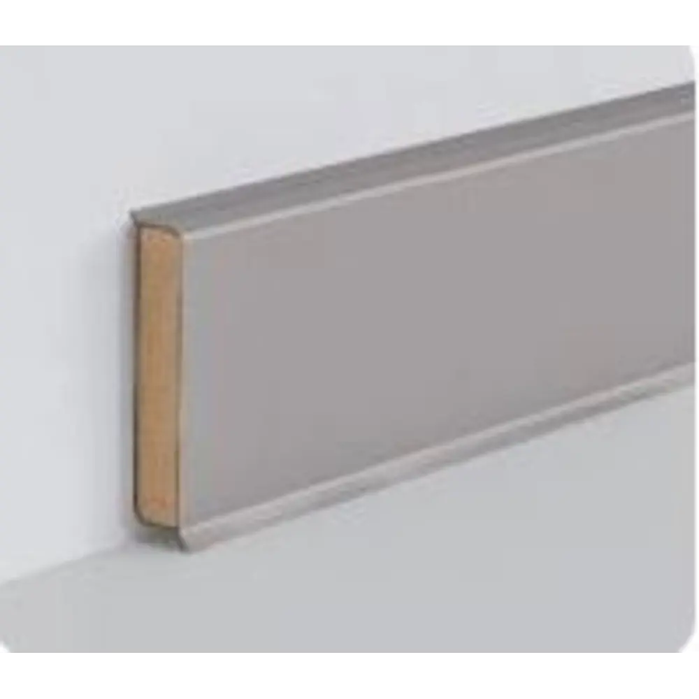 Фото 3 Плинтус напольный Dollken Cubu flex life Нержавеющая сталь 80x11x2500 мм 10 шт. Фото 3 Плинтус напольный Dollken Cubu flex life Нержавеющая сталь 80x11x2500 мм 10 шт.