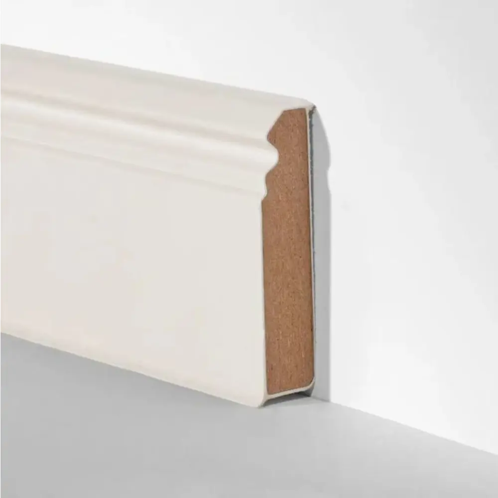 Фото 2 Плинтус напольный Dollken Cubu Hamburg Style Белый 80x16x2500 мм 7 шт. Фото 2 Плинтус напольный Dollken Cubu Hamburg Style Белый 80x16x2500 мм 7 шт.