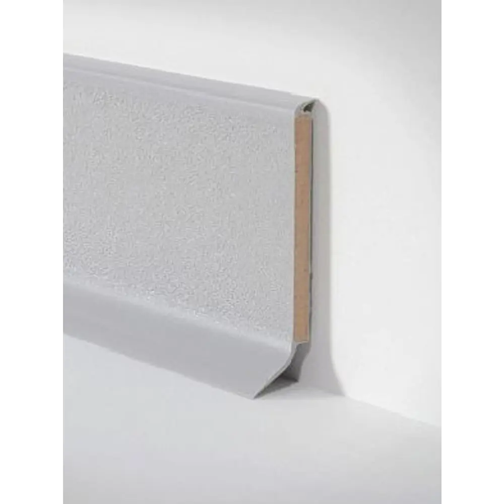 Фото Плинтус напольный Dollken S60 flex life TOP Светло-серый 60x5x2575 мм 10 шт. Фото Плинтус напольный Dollken S60 flex life TOP Светло-серый 60x5x2575 мм 10 шт.