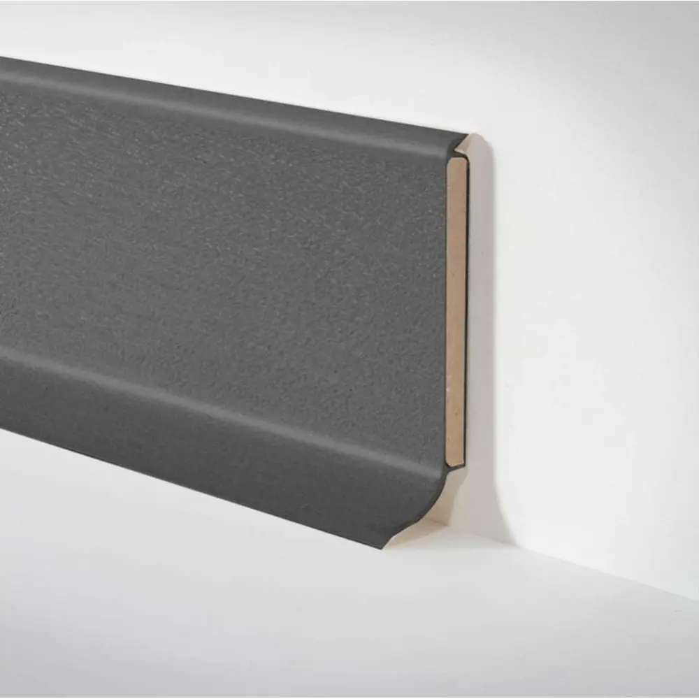 Фото Плинтус напольный Dollken S Антрацит 60x5x2575 мм 10 шт. Фото Плинтус напольный Dollken S Антрацит 60x5x2575 мм 10 шт.