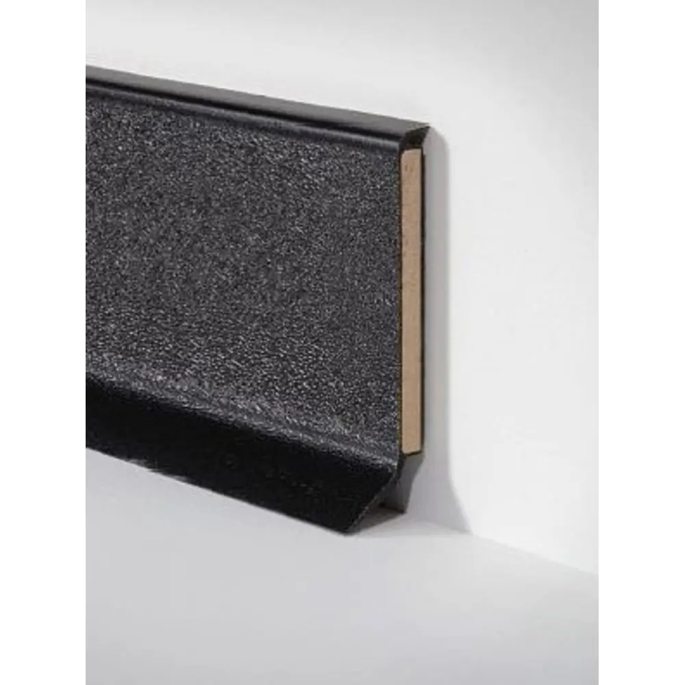 Фото Плинтус напольный Dollken S Черный 60x5x2575 мм 7 шт.