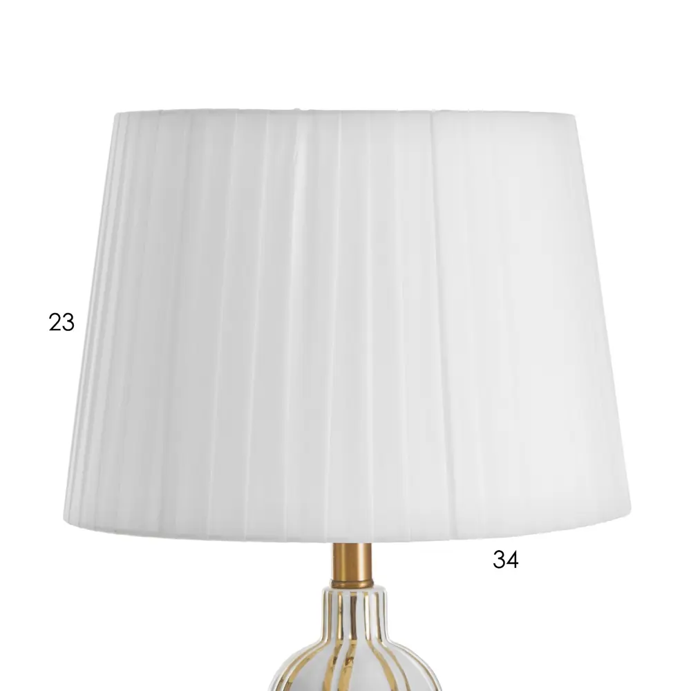 Фото 5 Торшер Bayerlux Магда Е27 40Вт белый 30x30x156см