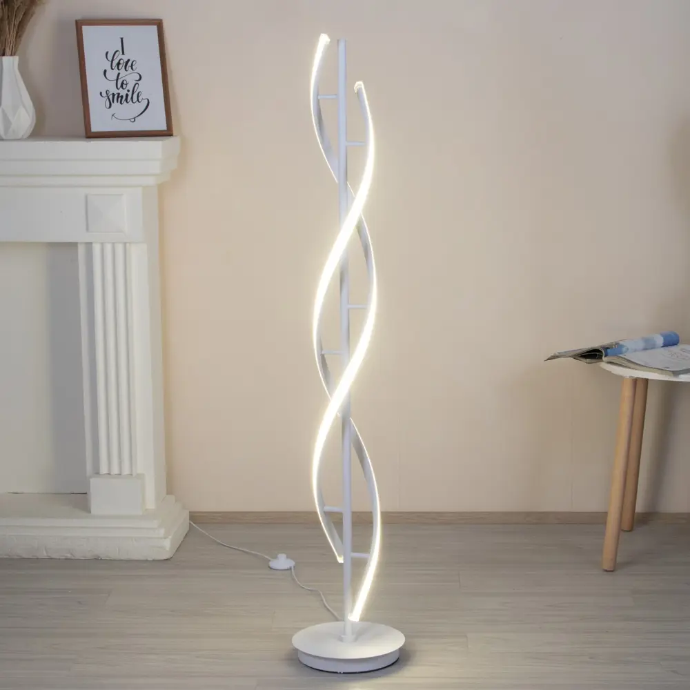 Фото 8 Торшер Bayerlux Волна 24Вт 4000К белый 25x25x135 см Фото 8 Торшер Bayerlux Волна 24Вт 4000К белый 25x25x135 см