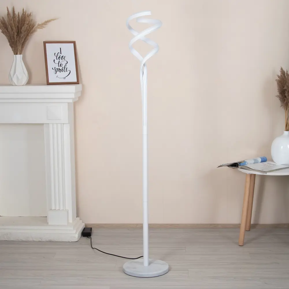 Фото 7 Торшер Bayerlux Фрея 36Вт 4000К белый 28x28x163 см Фото 7 Торшер Bayerlux Фрея 36Вт 4000К белый 28x28x163 см