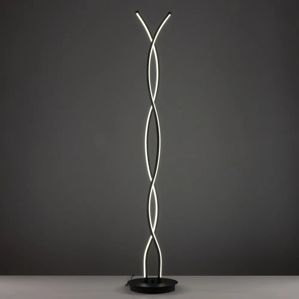 Фото 2 Торшер Bayerlux 19114/2BK 24Вт 6000К черный 25x25x145 см Фото 2 Торшер Bayerlux 19114/2BK 24Вт 6000К черный 25x25x145 см