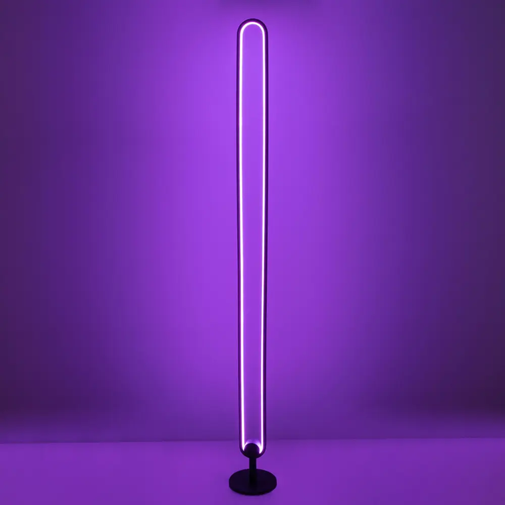 Фото 5 Торшер Bayerlux с пультом 16664/1 RGB черный диммер 15x15x125 см Фото 5 Торшер Bayerlux с пультом 16664/1 RGB черный диммер 15x15x125 см