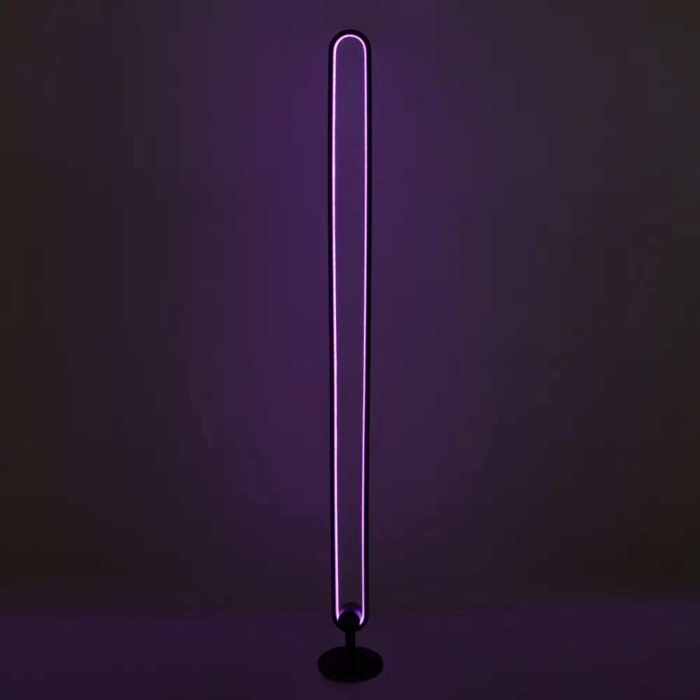 Фото 6 Торшер Bayerlux с пультом 16664/1 RGB черный диммер 15x15x125 см Фото 6 Торшер Bayerlux с пультом 16664/1 RGB черный диммер 15x15x125 см