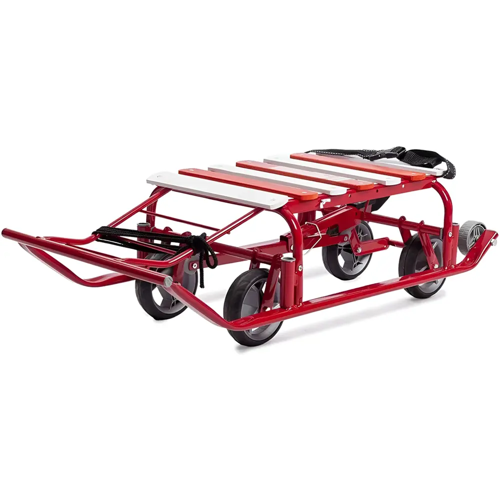 Фото 4 Санки Nika Т5У+/А цвет красный 41x86 см Фото 4 Санки Nika Т5У+/А цвет красный 41x86 см