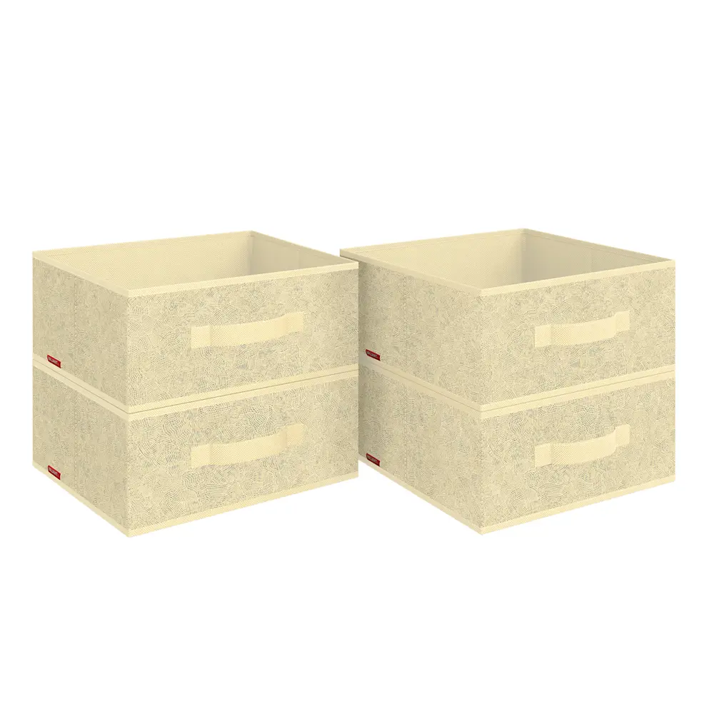 Фото Набор коробов 4 шт Valiant MS-Box-4F 31x31x15 см нетканый цвет желтый Фото Набор коробов 4 шт Valiant MS-Box-4F 31x31x15 см нетканый цвет желтый