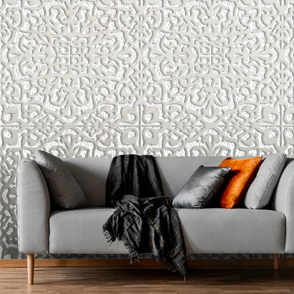 Фото 5 Трафарет Три кита София 60 x 60 для шпаклевки штукатурки Фото 5 Трафарет Три кита София 60 x 60 для шпаклевки штукатурки