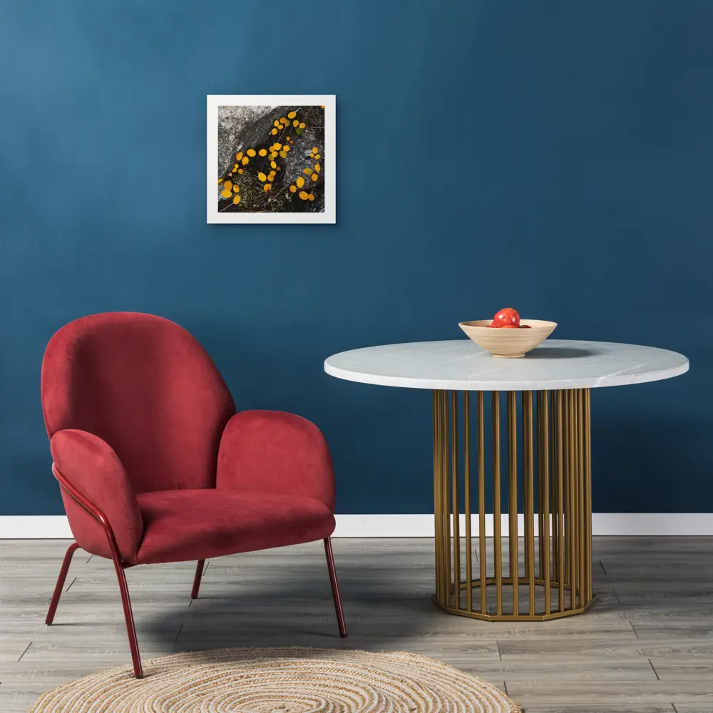 Фото 8 Стол круглый R-Home Patrik 110x75x110 см МДФ цвет белый/золото Фото 8 Стол круглый R-Home Patrik 110x75x110 см МДФ цвет белый/золото