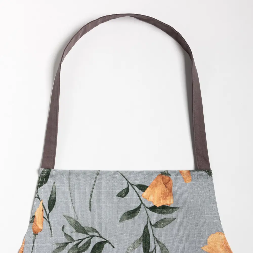 Фото 2 Кухонный фартук Этель Yellow poppies 60x70 см хлопок цвет желтый Фото 2 Кухонный фартук Этель Yellow poppies 60x70 см хлопок цвет желтый