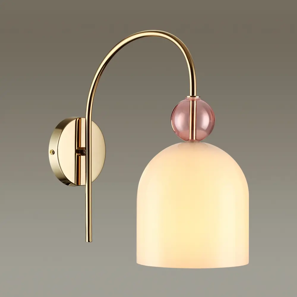 Фото 2 Светильник бра настенный Lumion 4589-1w цвет жёлтый/золотой Фото 2 Светильник бра настенный Lumion 4589-1w цвет жёлтый/золотой