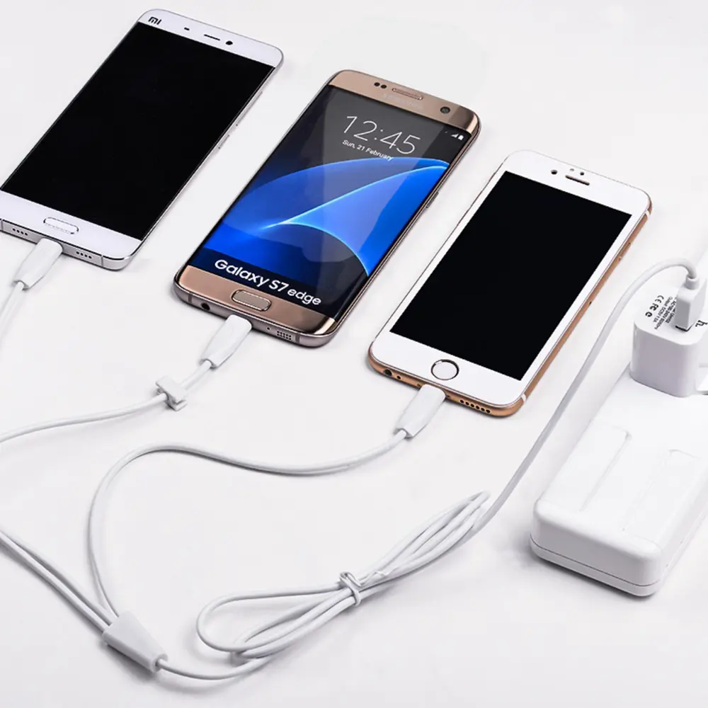 Фото 8 Кабель Hoco X1 microUSB/Lightning/Type-C - USB 2.4 А 1 м цвет белый Фото 8 Кабель Hoco X1 microUSB/Lightning/Type-C - USB 2.4 А 1 м цвет белый