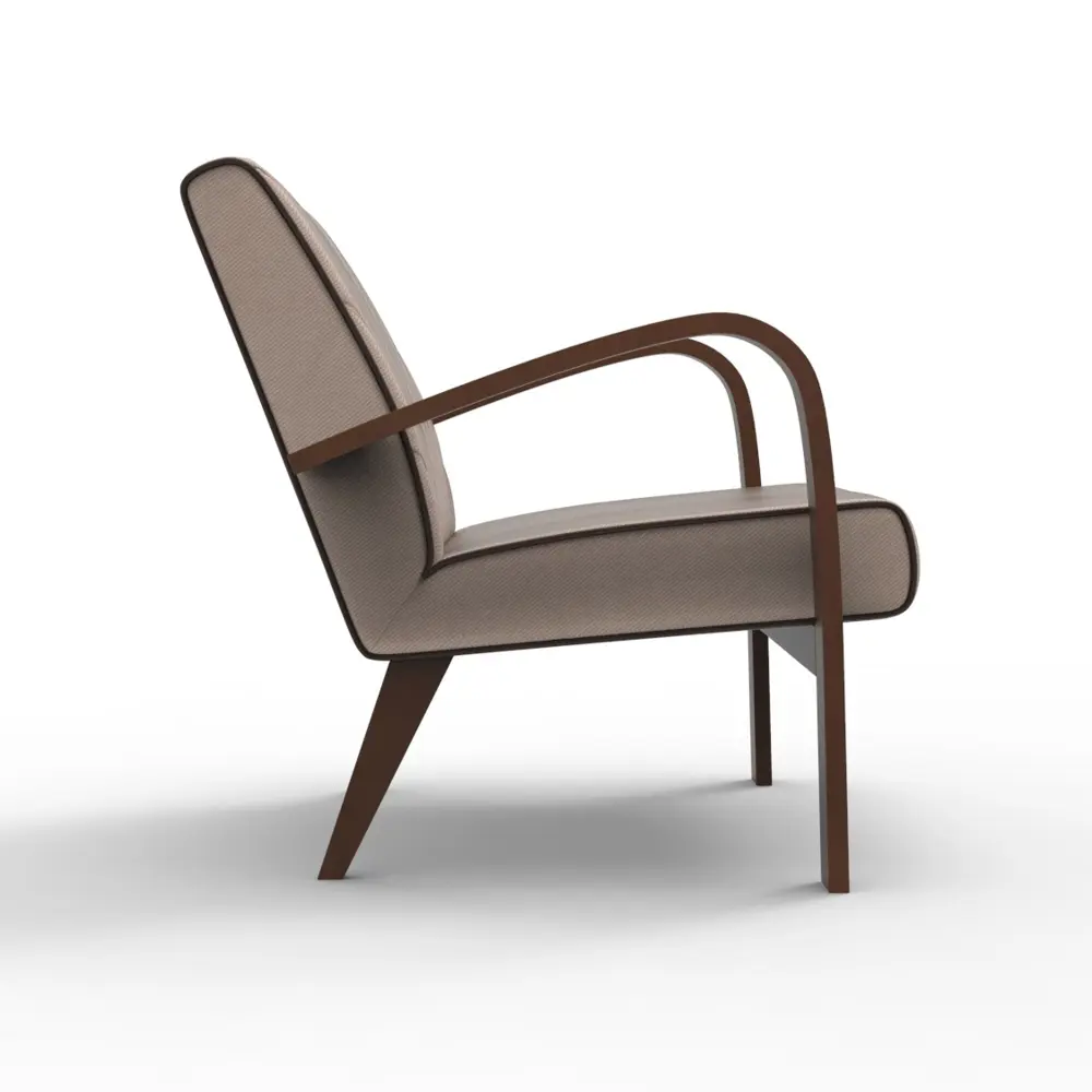 Фото 3 Кресло Leset Комфорт/шелл 63x73.5x72 см велюр цвет орех Фото 3 Кресло Leset Комфорт/шелл 63x73.5x72 см велюр цвет орех