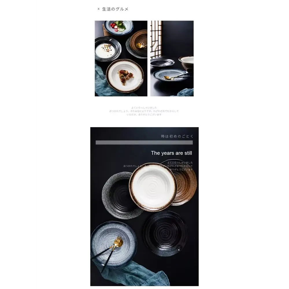 Фото 3 Набор тарелок 2 шт Homium Home Modern 26x4.50x26 см керамика цвет синий Фото 3 Набор тарелок 2 шт Homium Home Modern 26x4.50x26 см керамика цвет синий