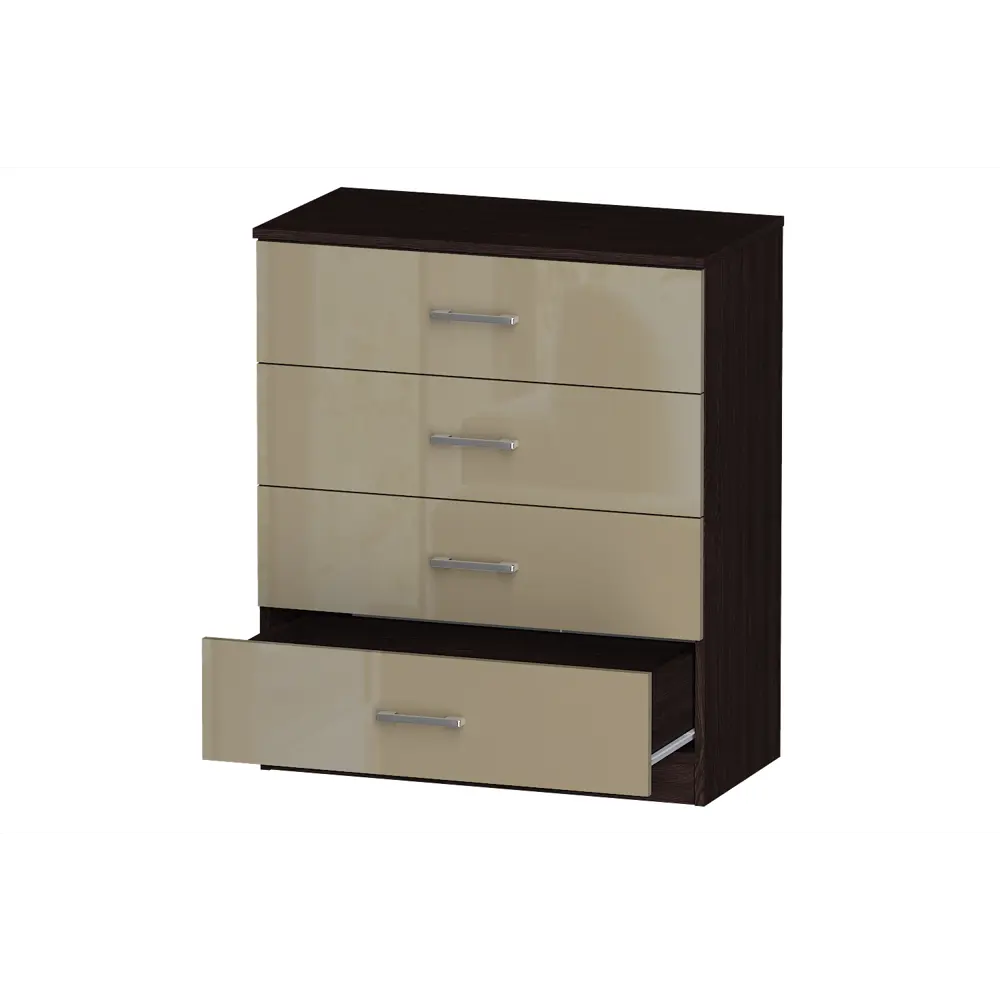 Фото 2 Комод Furnistyle 10718 4 ящика 80x40x90 см ЛДСП цвет разноцветный Фото 2 Комод Furnistyle 10718 4 ящика 80x40x90 см ЛДСП цвет разноцветный