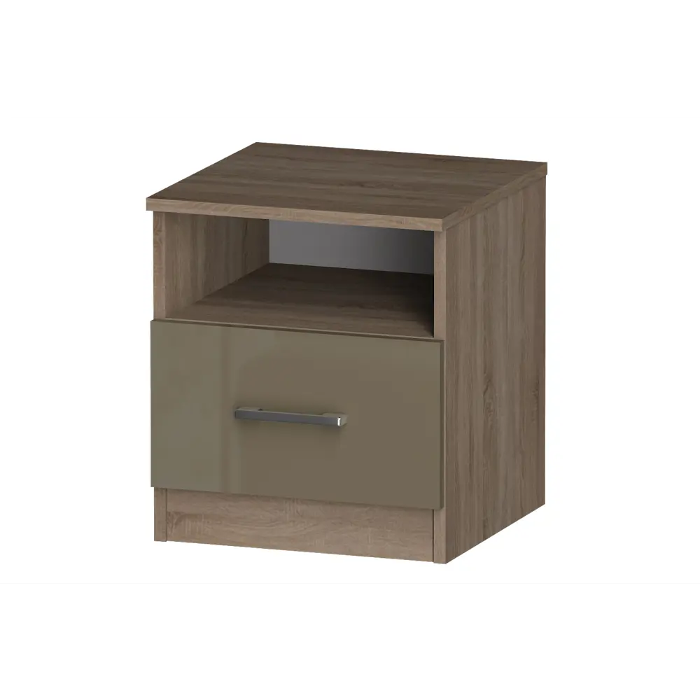 Фото Тумба Furnistyle Лайф 10867 40x45x40 см ЛДСП цвет дуб сонома/макиато Фото Тумба Furnistyle Лайф 10867 40x45x40 см ЛДСП цвет дуб сонома/макиато